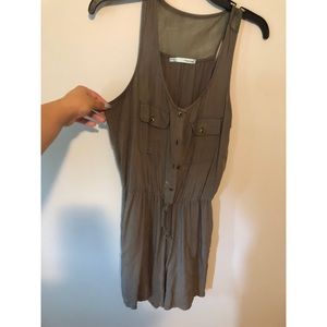 Olive Green Romper